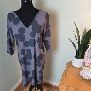 Porto Lavendar Long Sleeve Dress